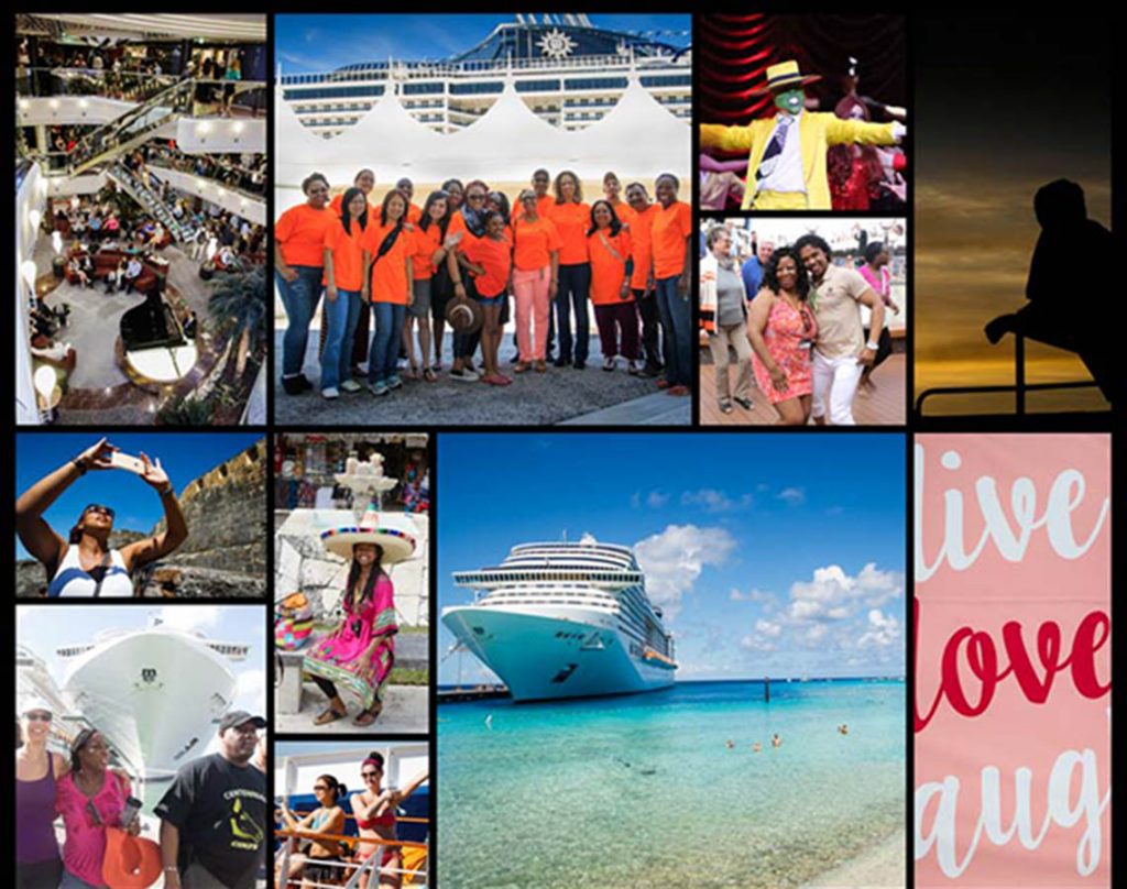 CCAA Caribbean Cruise collage