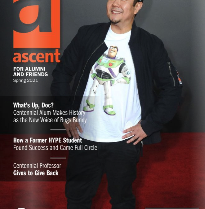 Front Page of Ascent Magazine Spring 2021